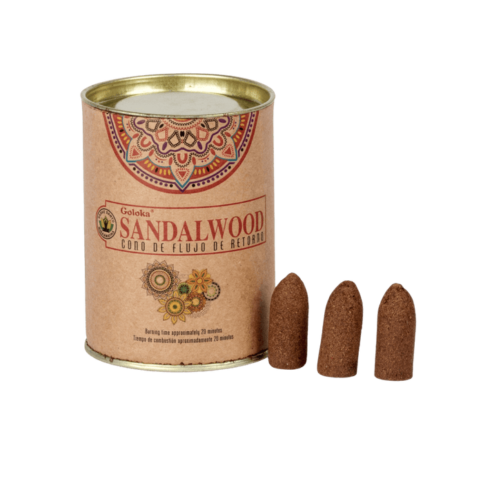 Incienso Cascada Nature's Sandalwood 24 conos
