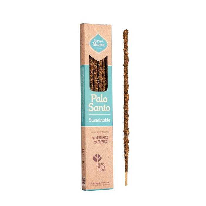 Sahumerio Palo Santo con Fresias