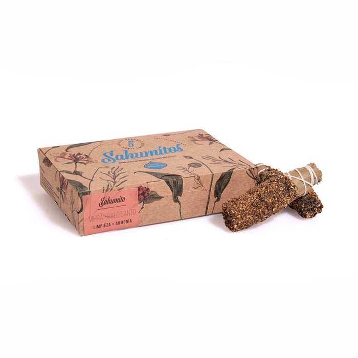 5 Sahumitos de Mirra y Palo Santo