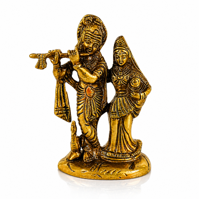 Radha Krishna Bronce 13 cm