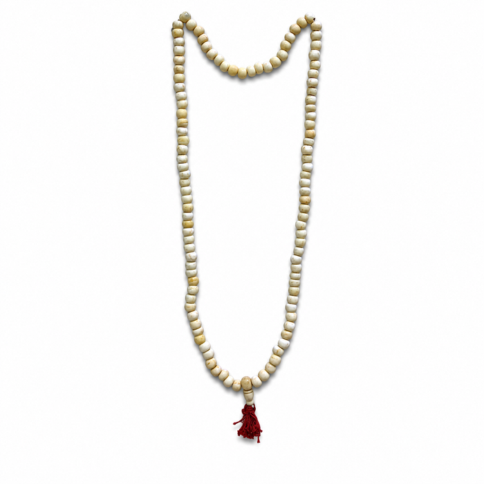 Japa Mala Clásico Blanco 8mm