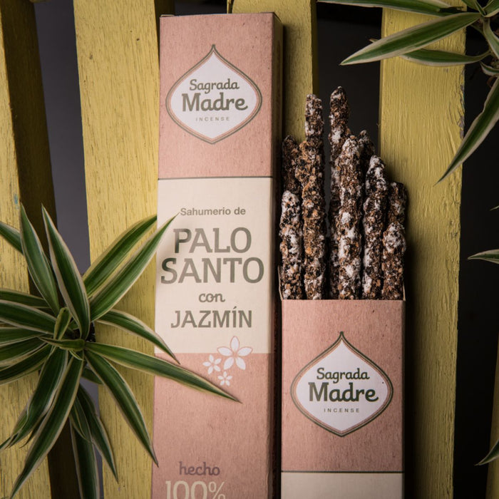 Sahumerio Palo Santo con Jazmin