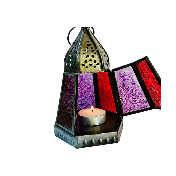 Farol Encantado - Porta Vela Rojo