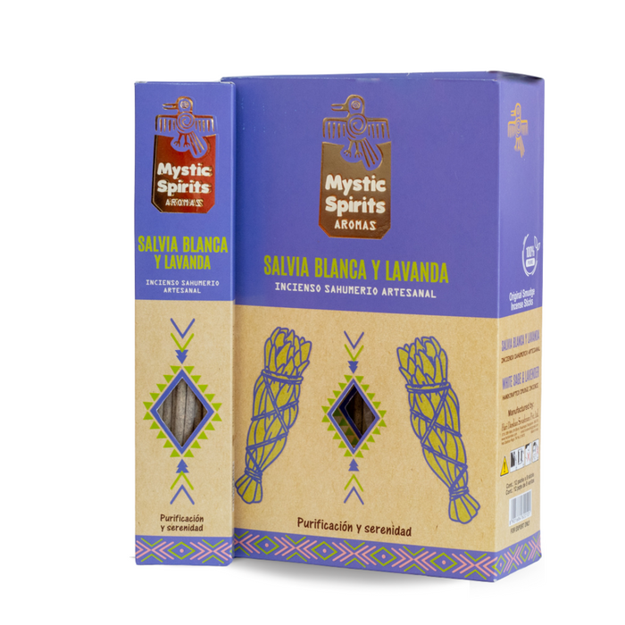 Incienso Salvia Blanca + Lavanda