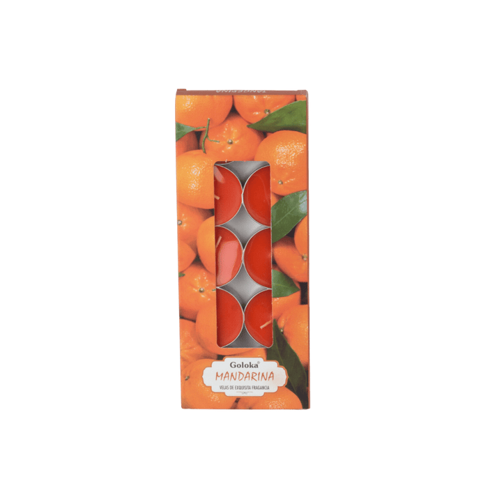 Vela Tealight Mandarina