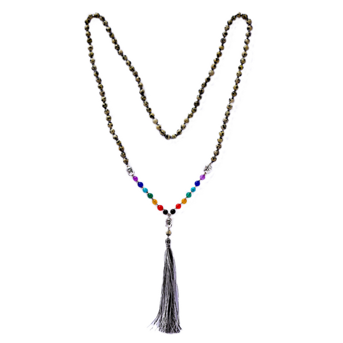 Japa Mala Buda Jaspe Damalta 6mm