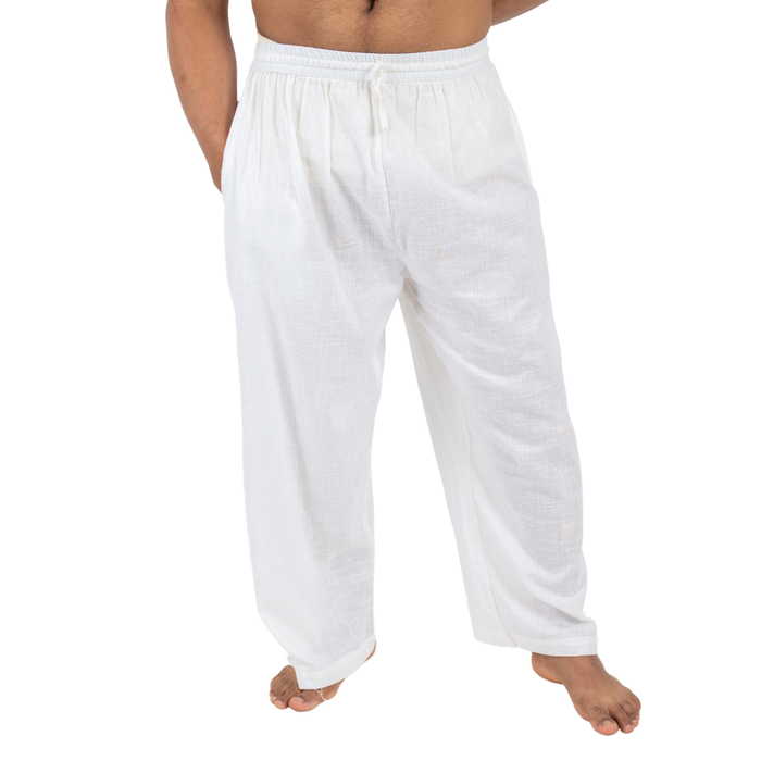 Pantalon de Hombre Blanco