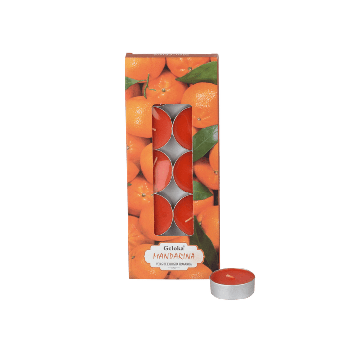 Vela Tealight Mandarina