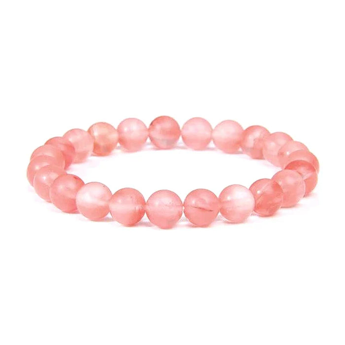 Pulsera Cuarzo Cherry 8mm