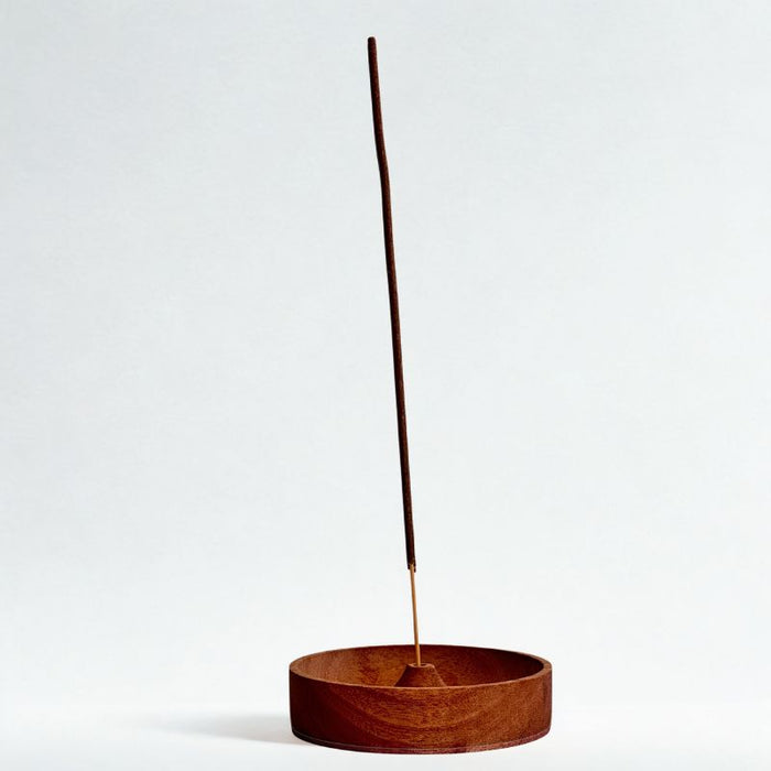 Porta incienso Redondo Wood Claro