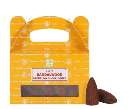 Incienso Cascada Sandalwood 24 conos