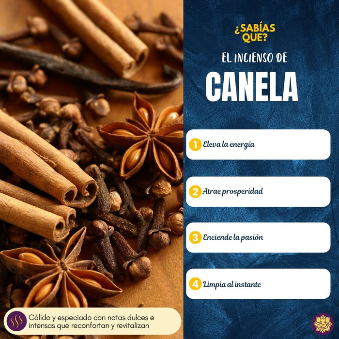 Incienso Cascada Golden Indian Canela 120 conos