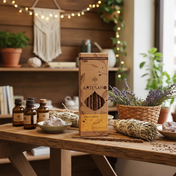 Sahumerio Artesano Palo Santo 30u