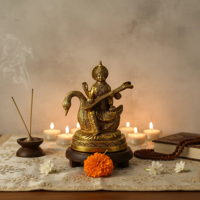 Saraswati Bronce 11 cm