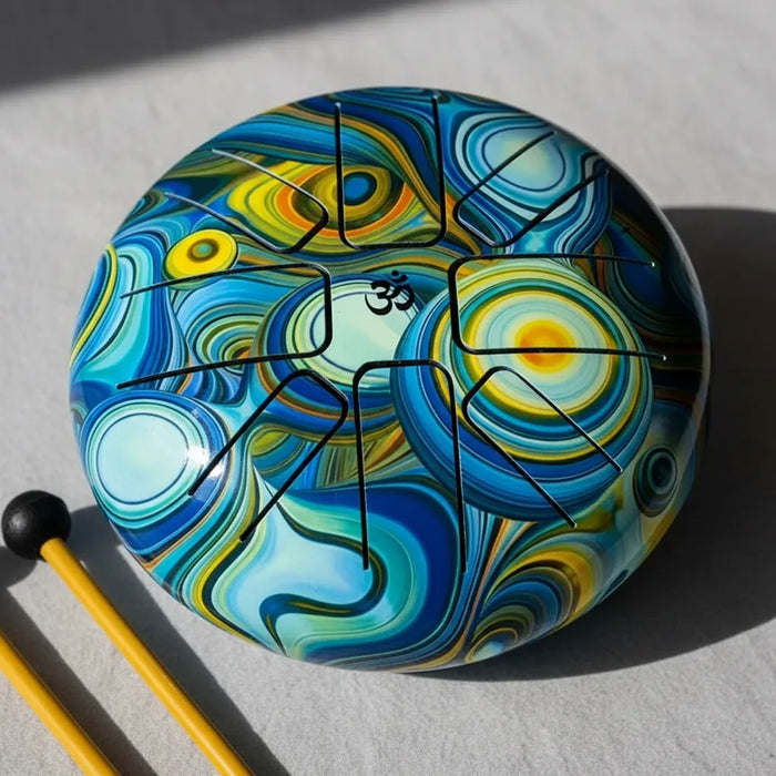 Hand Drum Aura Azul 16 cm
