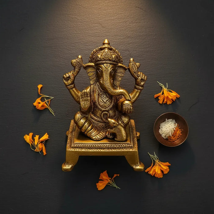 Ganesh Bronce 10 cm