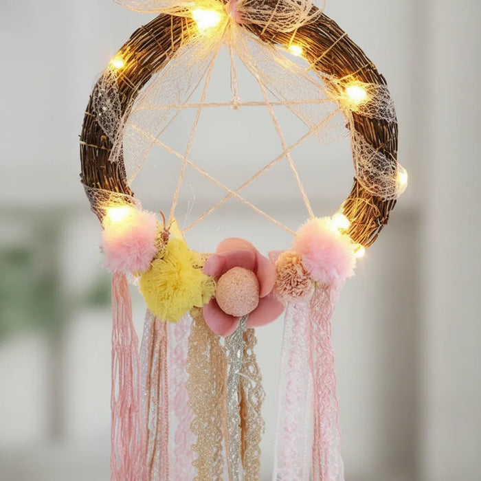 Atrapasueño Madera con Luz