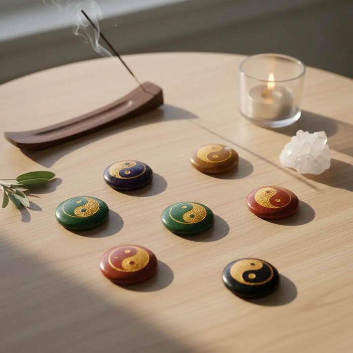 Piedras 7 Chakras Yin & Yang
