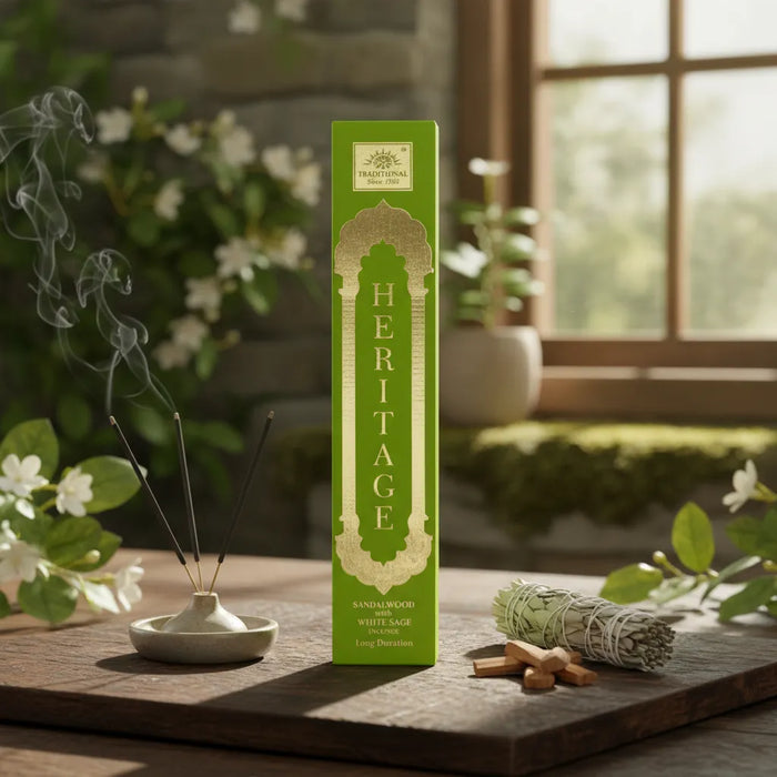 Incienso Heritage Sandalo con Salvia Blanca