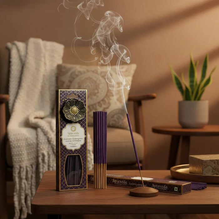 Incienso Ayurveda Lavanda y Lemongrass