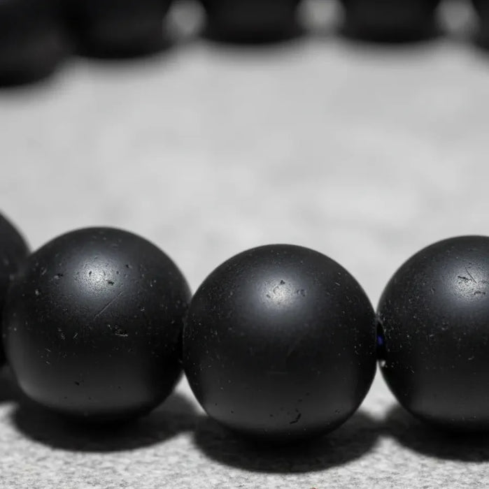 Pulsera Agata Negra 8mm