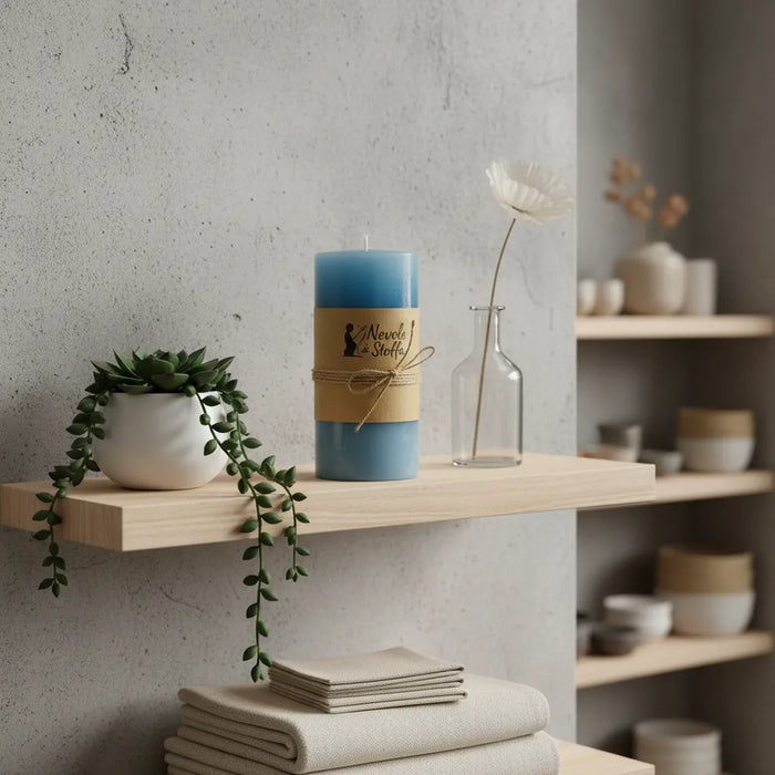 Velón Azul 14 cm