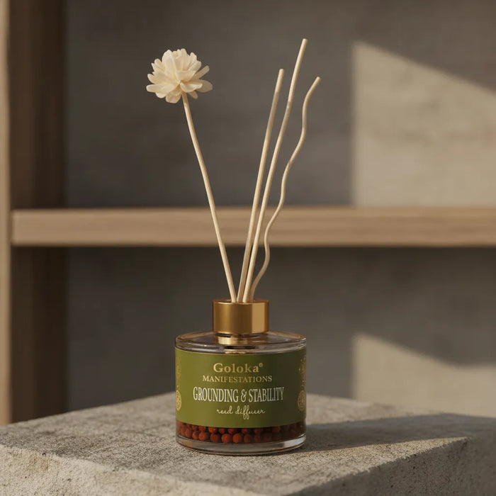 Difusor de Varilla Vetiver con Jaspe Rojo 100 mL