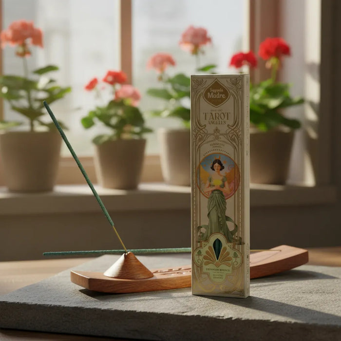 Sahumerio Tarot Ángeles Bayas de Geranio