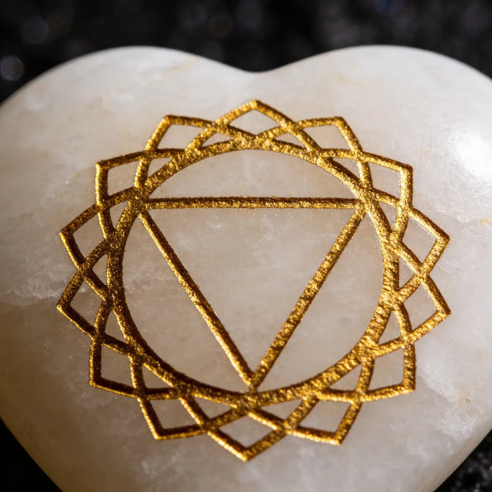Piedras 7 Chakras Corazones