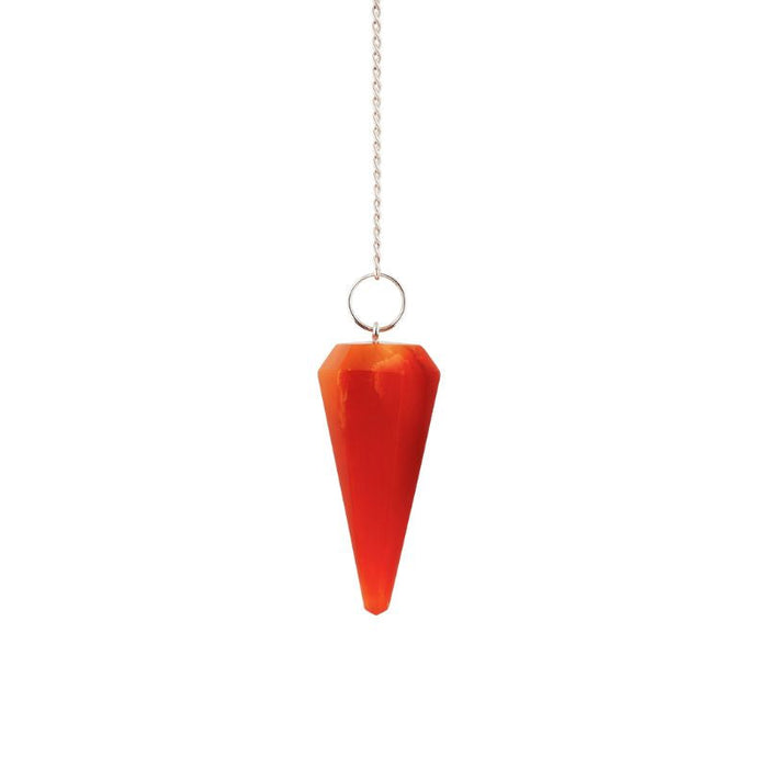 Péndulo Calcita Naranja