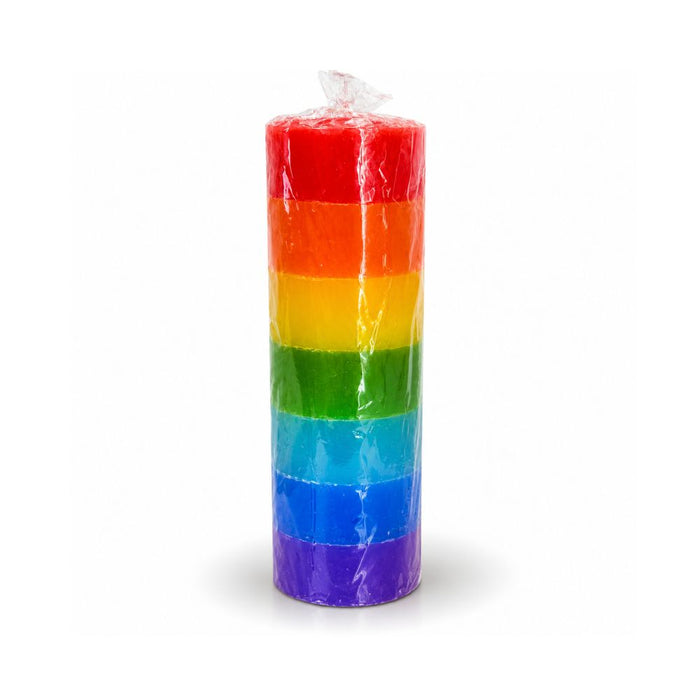 Velón Liso 7 Días 7 Chakras