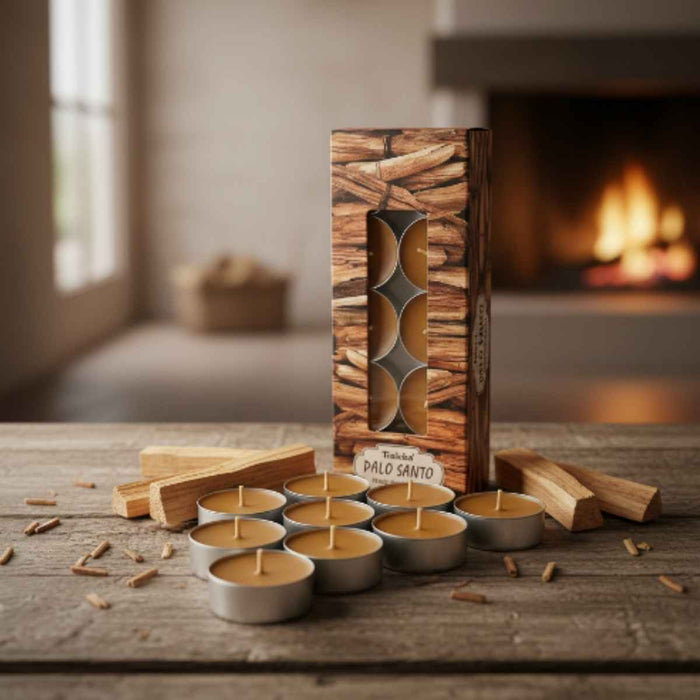 Vela Tealight Palo Santo
