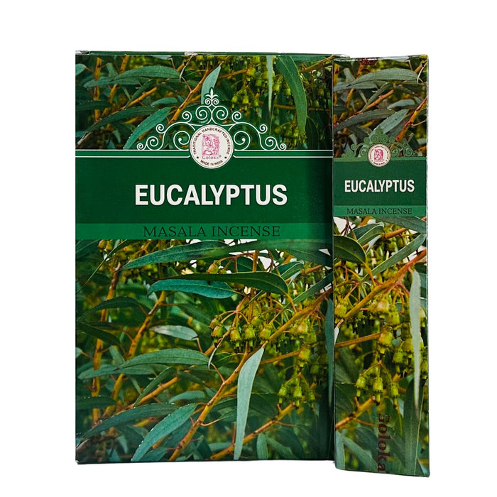 Incienso Natural Eucalyptus - Goloka