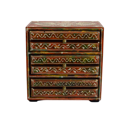 Cajonera Esmeralda Carmesí 3 Cajones