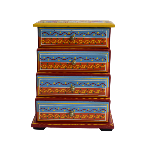 Cajonera Fiesta de Colores 4 Cajones