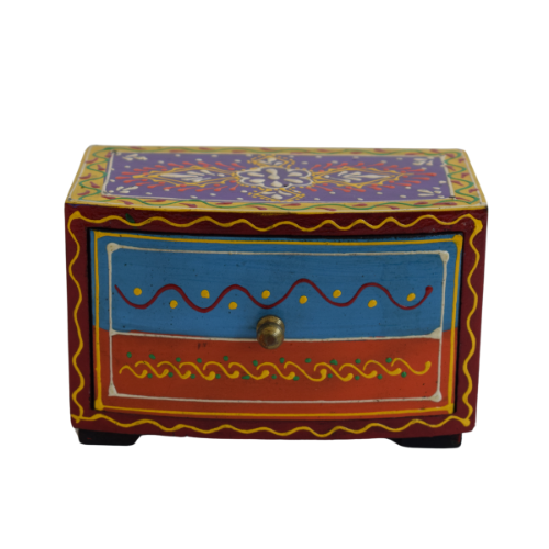 Cajonera India Rubí Zafiro