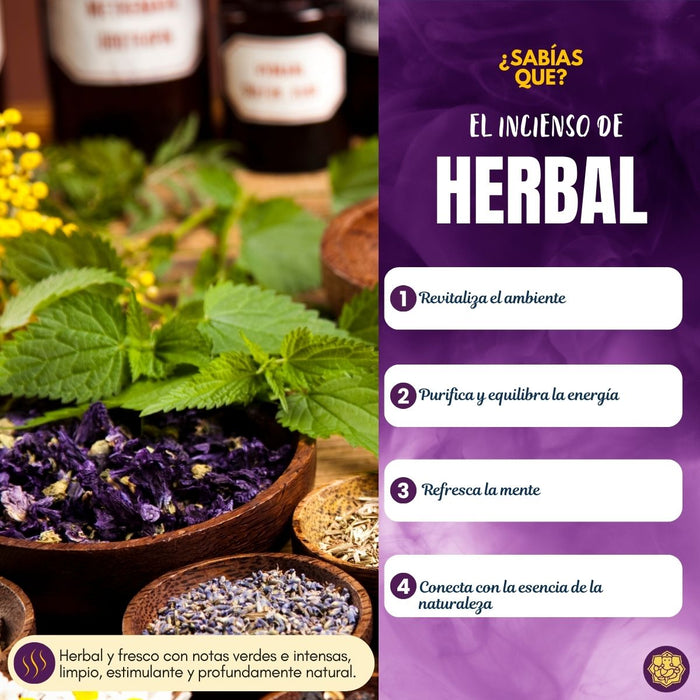 Incienso Herbal Ayurvedico