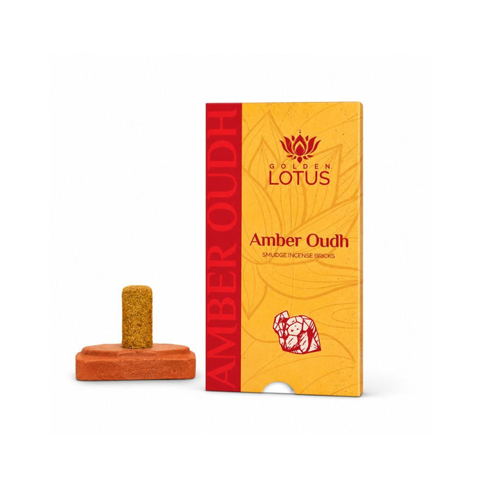 Ladrillos de Incienso Amber Oudh