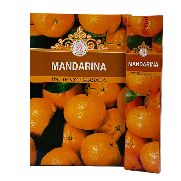 Incienso Natural Mandarina - Goloka