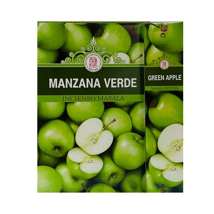 Incienso Natural Manzana Verde - Goloka