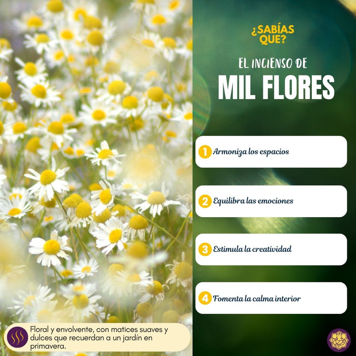 Incienso Masala Milflores