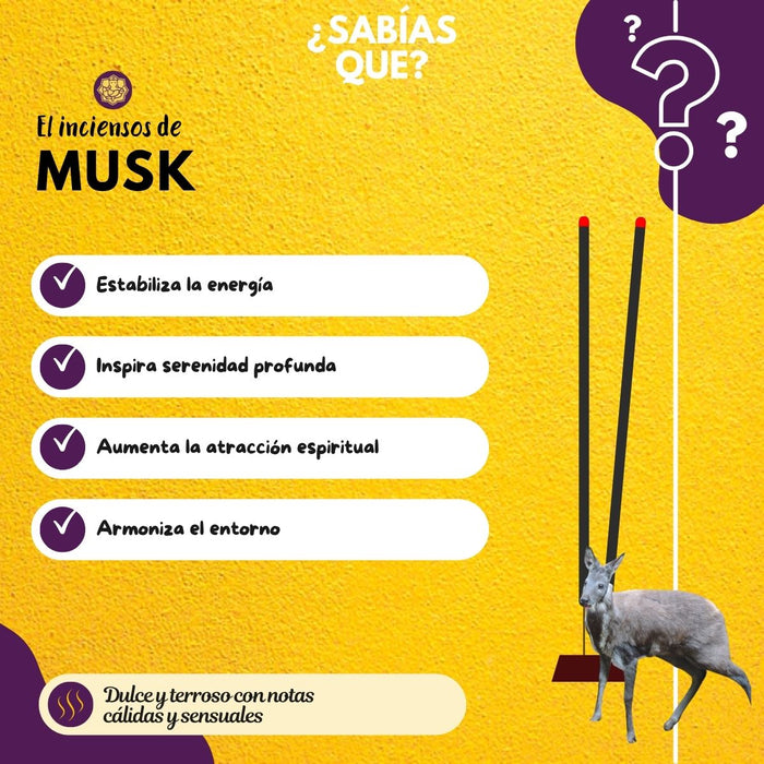 Incienso Almizcle