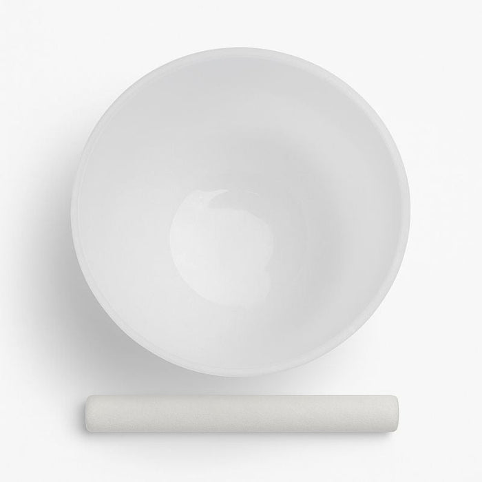 Cuenco Tibetano Cuarzo 8 Pulgadas Nota RE