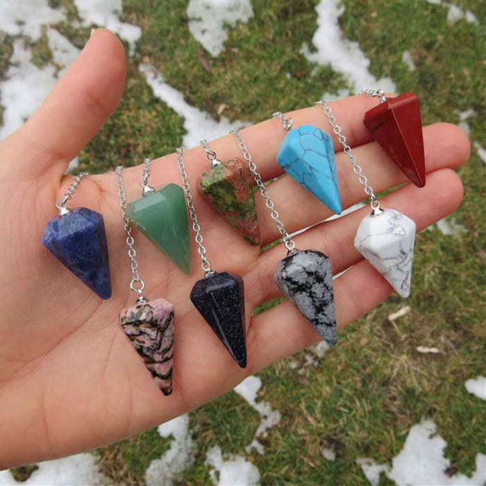 Péndulo Mini Piedra Luna