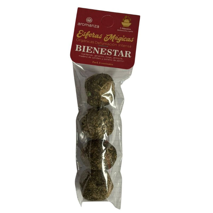 Sahumerio Esfera Magica Colgable Bienestar - Aromanza