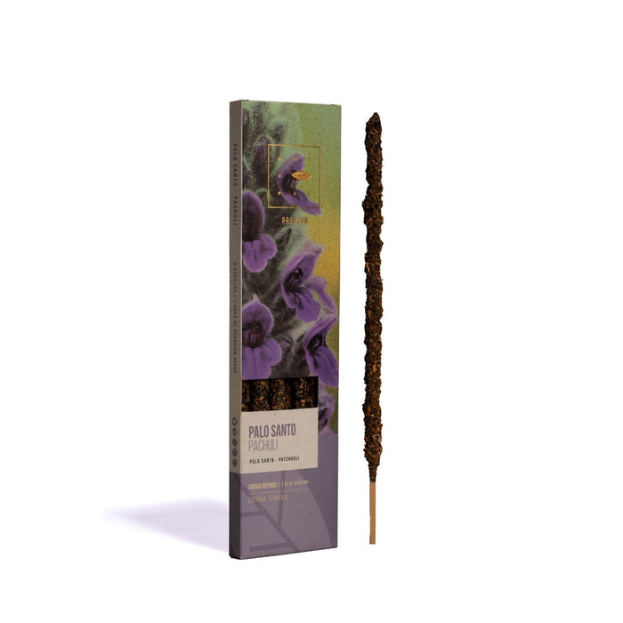 Sahumerio Palo Santo Pachuli Natural Premium