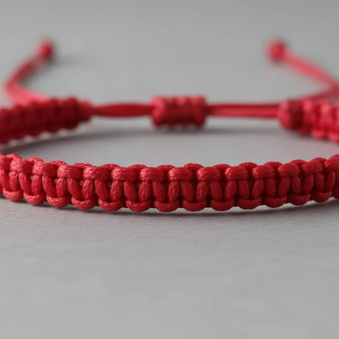 Pulsera Hilo Rojo Protección 6mm