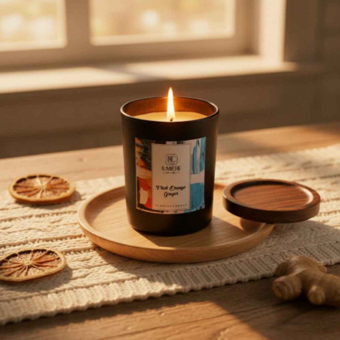 Vela Black Jengibre de Naranja 225g