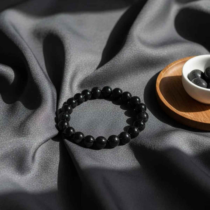 Pulsera Obsidiana 8mm