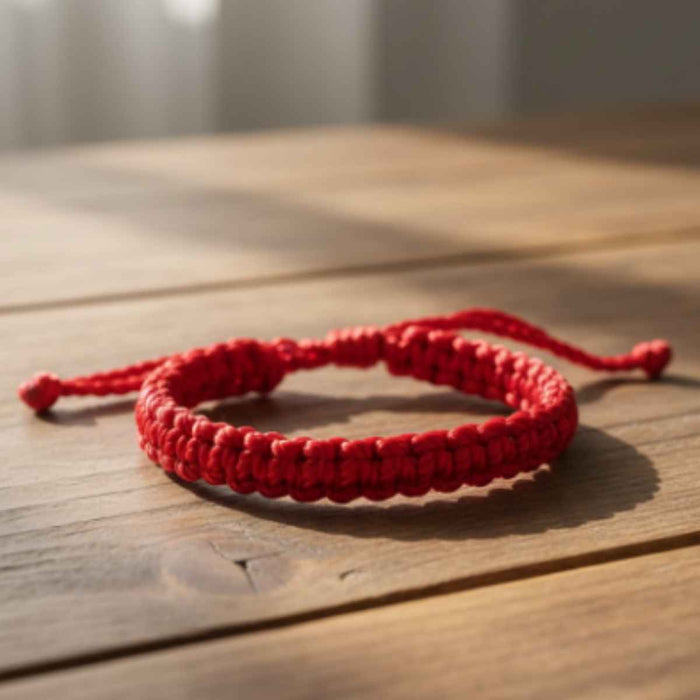 Pulsera Hilo Rojo Protección 8mm